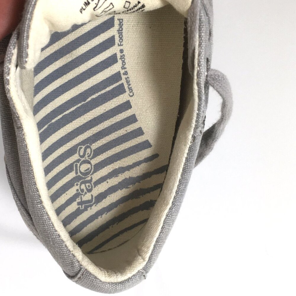 Taos Plim Soul Lace Up Sneakers Womens Size 7 Taupe PLS-13644 - Picture 9 of 9